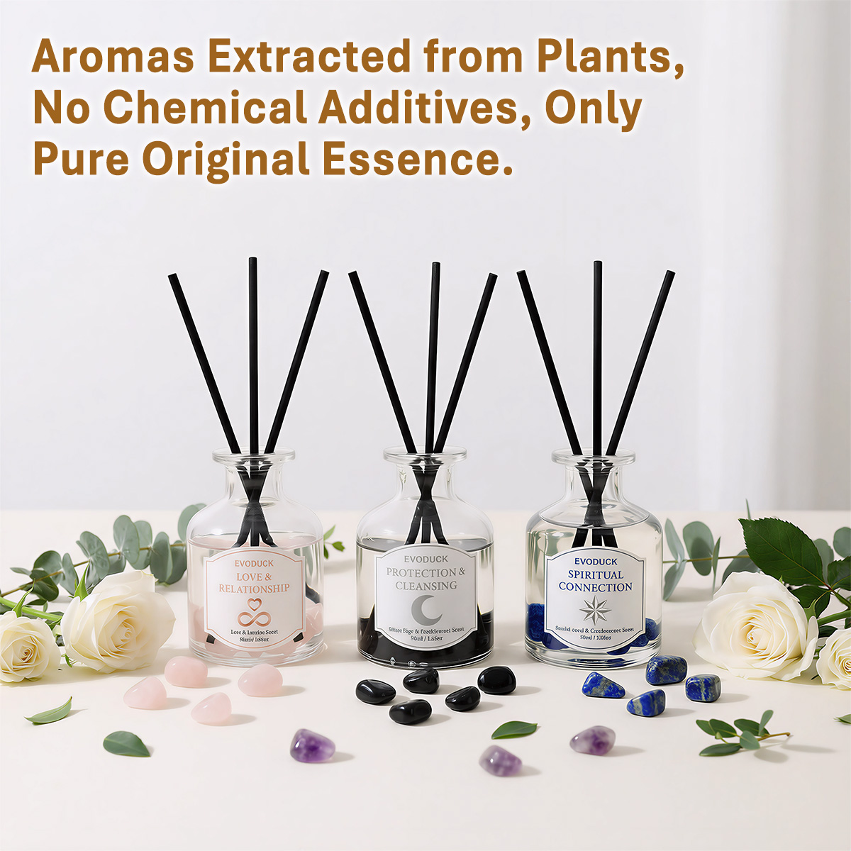 Home Fragrance London - 50ml Aromatherapy Essential Oil Flameless White