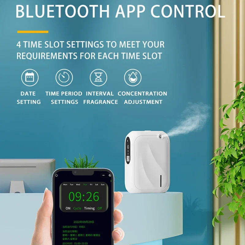 Home Fragrance Electric Diffuser - Electric Essential Oil Diffuser Wall Mountable