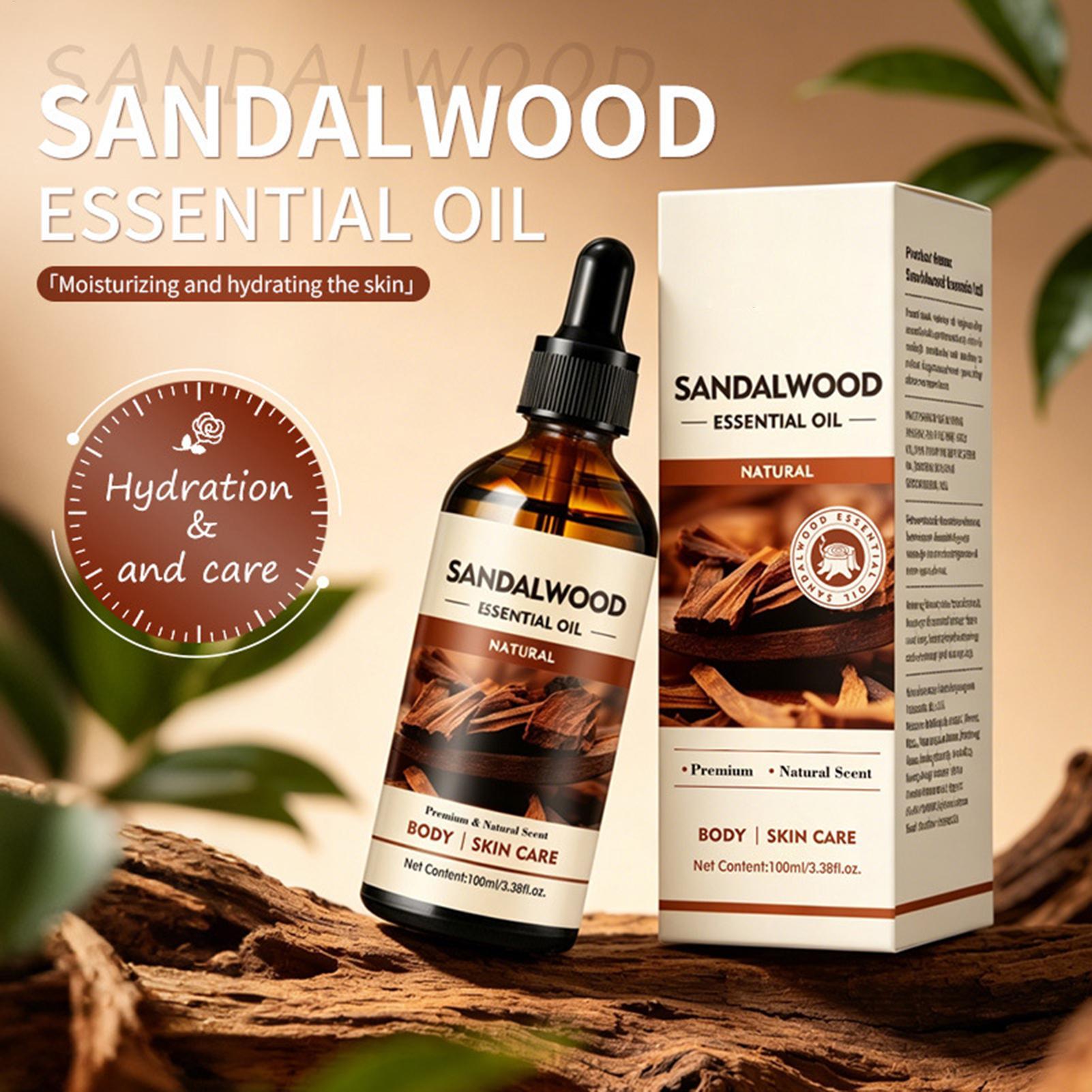Home Fragrance Aromatherapy - Sandalwood Fragrance Oil 100ml Natural Aromatherapy