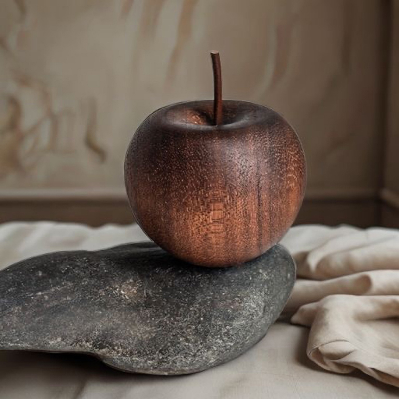 1PCS Of Wooden Apple Shaped Es - Home Fragrance Diffuser Oil ulasan dan harga