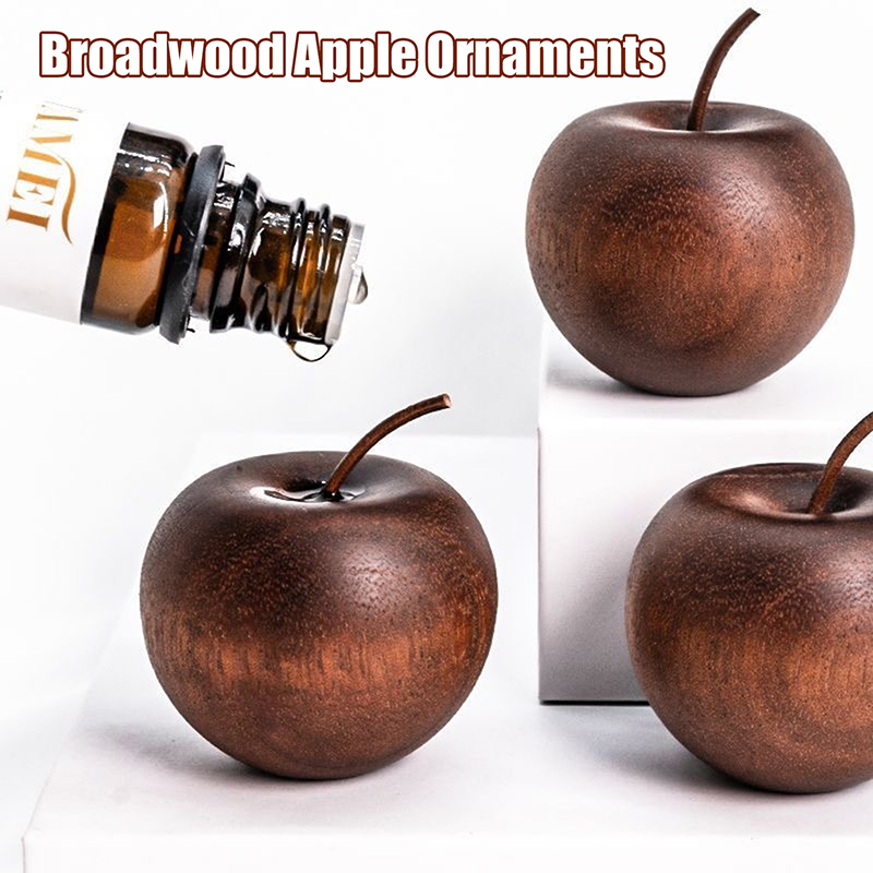 1PCS Of Wooden Apple Shaped Es - Home Fragrance Diffuser Oil ulasan dan harga