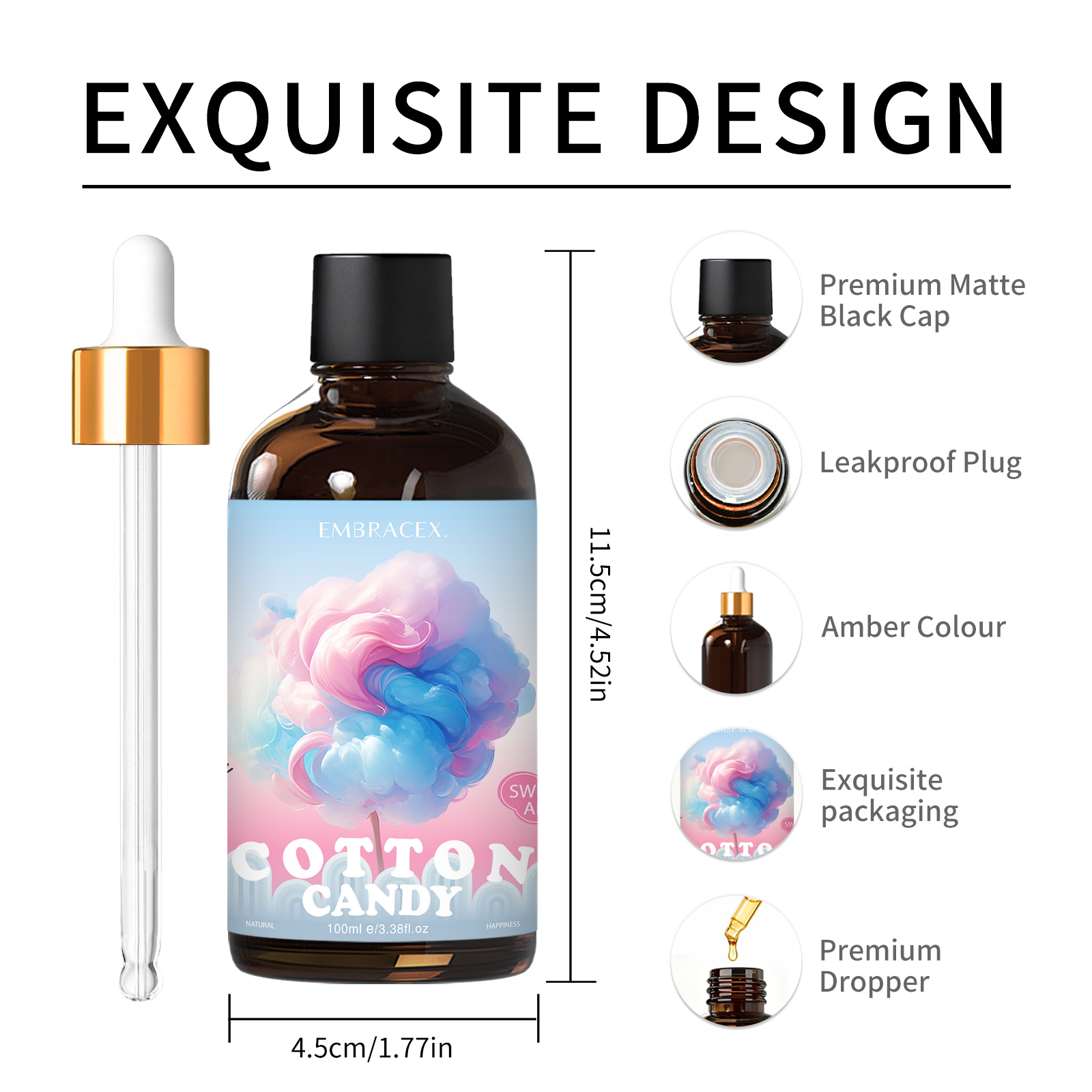 100ml Cotton Candy Essential O - Essential Oil Blend ulasan dan harga
