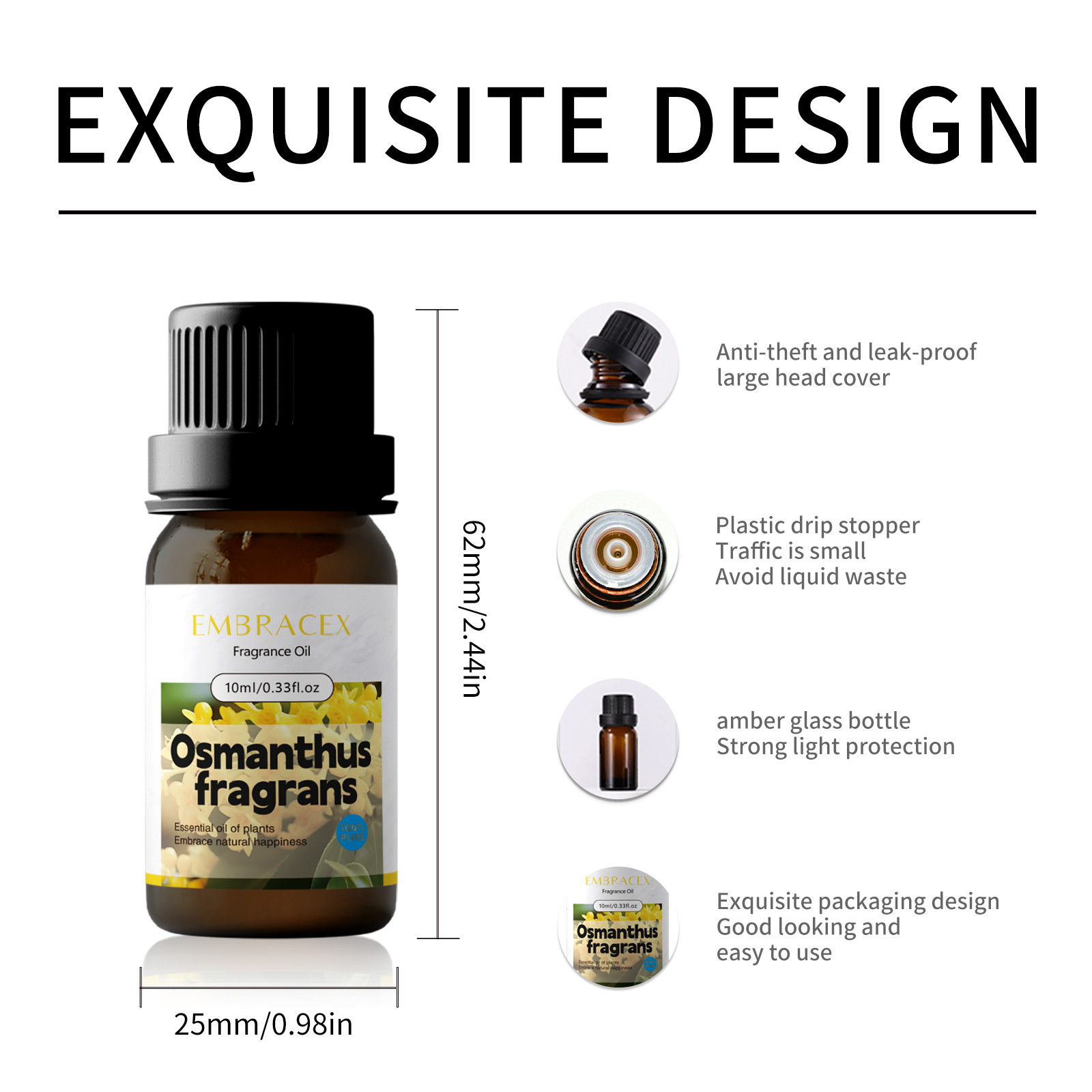 10ml Osmanthus Fragrans Essent - Essential Oil Blend ulasan dan harga