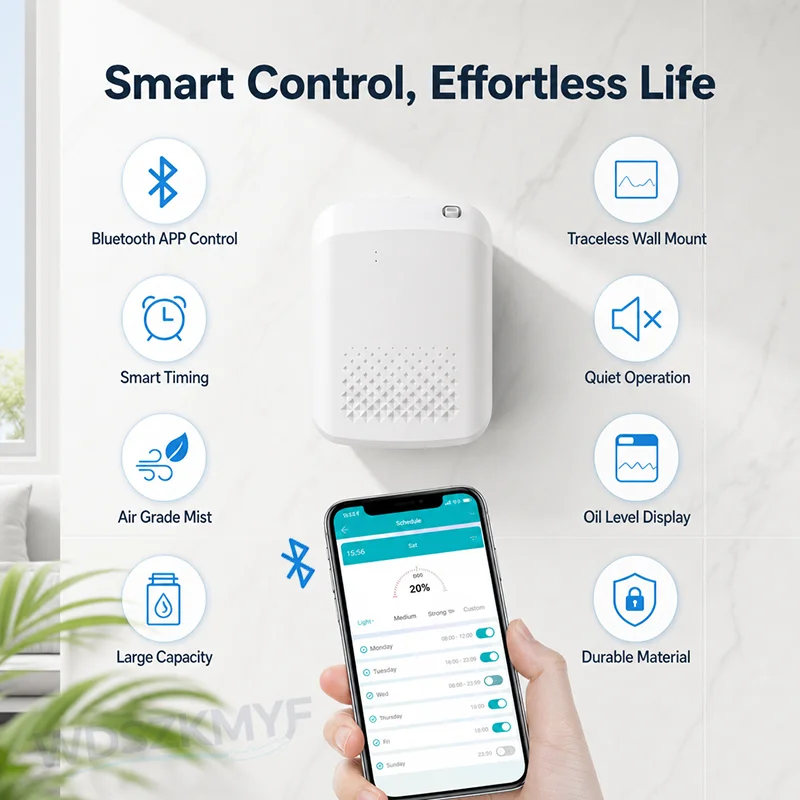 Wall-mounted Electric Aroma Di - Home Fragrance Electric Diffuser ulasan dan harga