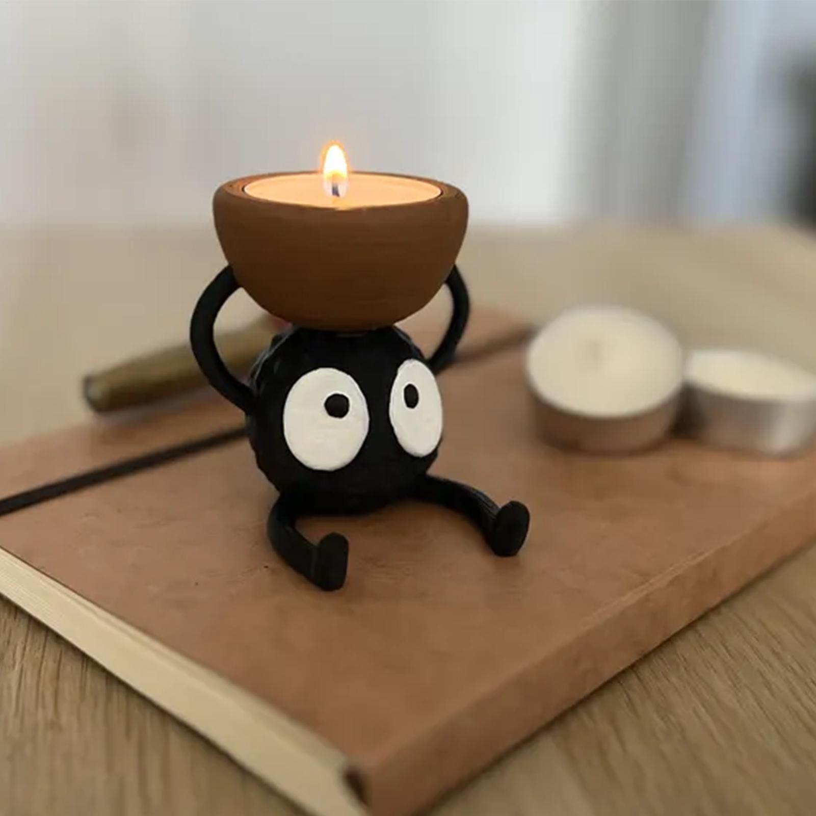 Anime Candle Holder Kit 3D Cut - Home Fragrance Scented Candle ulasan dan harga