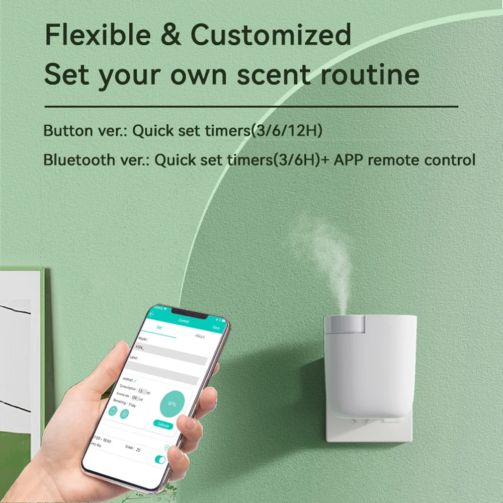 Bluetooth Control Aroma Diffus - Home Fragrance Electric Diffuser ulasan dan harga