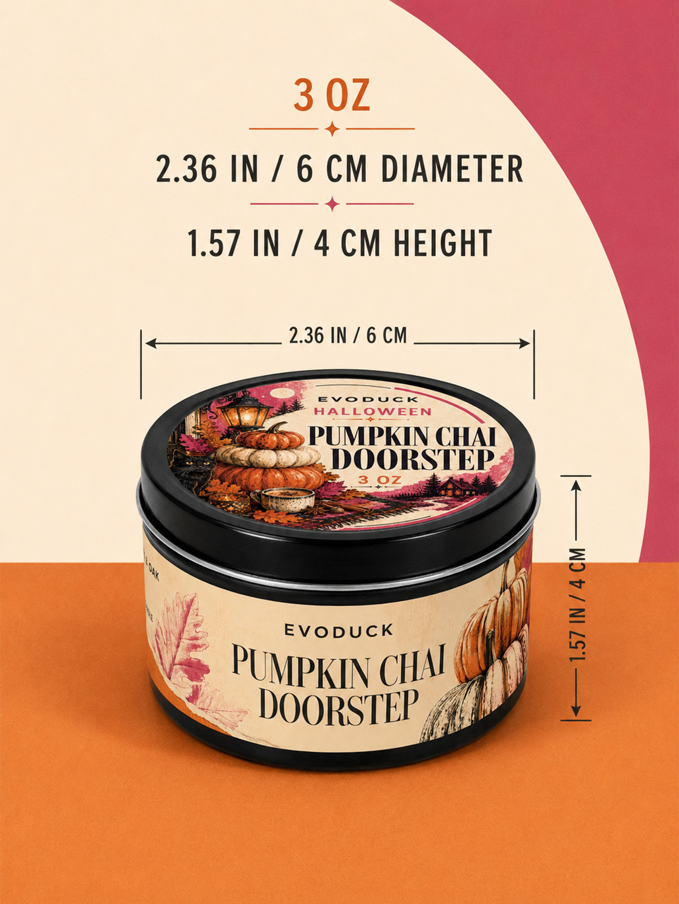 Pumpkin Chai Doorstep Scented  - Home Fragrance Gift Set ulasan dan harga