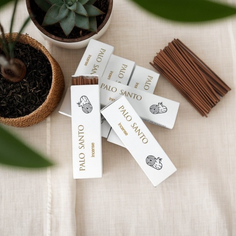 30 Sticks/box Natural Palo San - Home Fragrance Gift Set ulasan dan harga