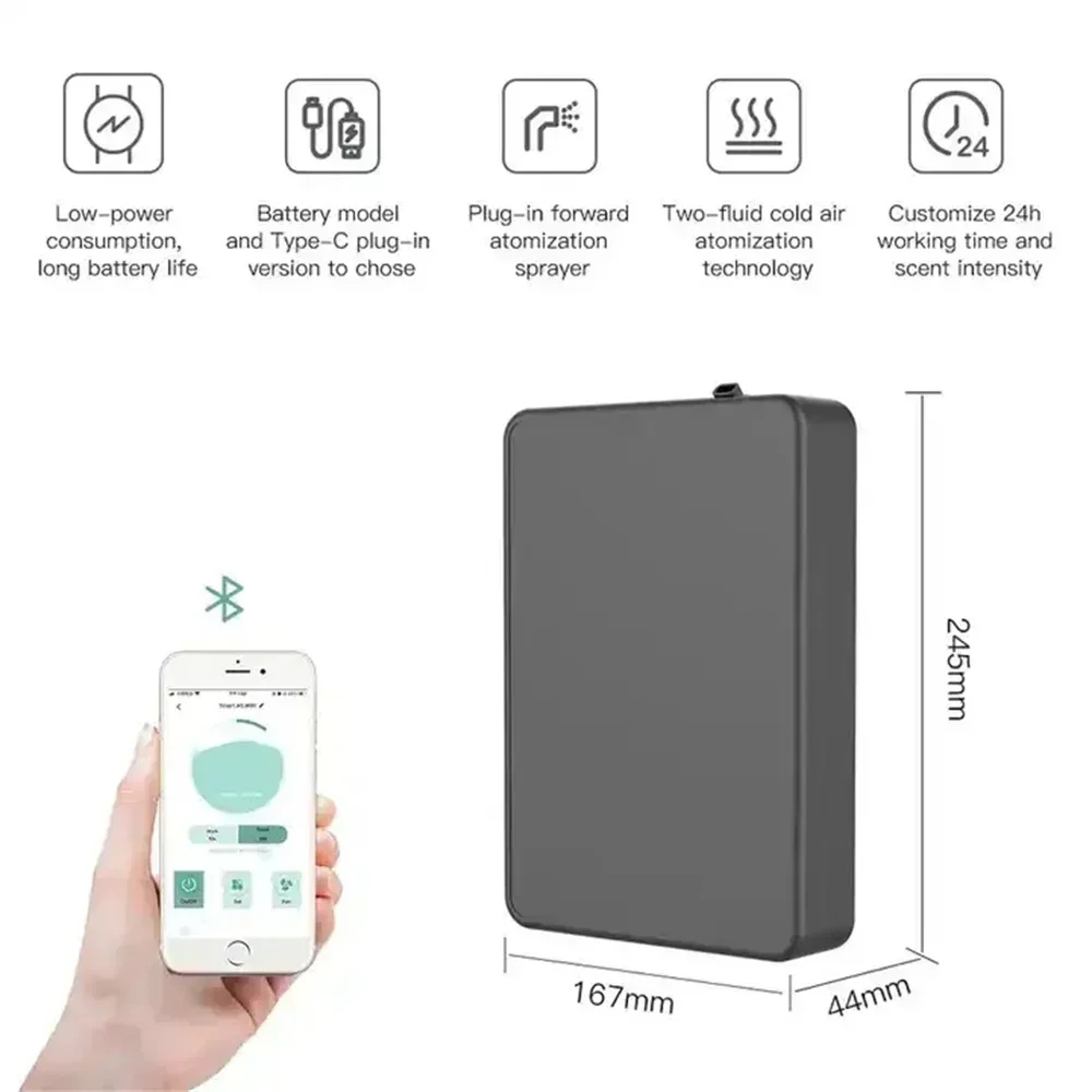 500ML Capacity Fragrance Diffu - Home Fragrance Logo ulasan dan harga