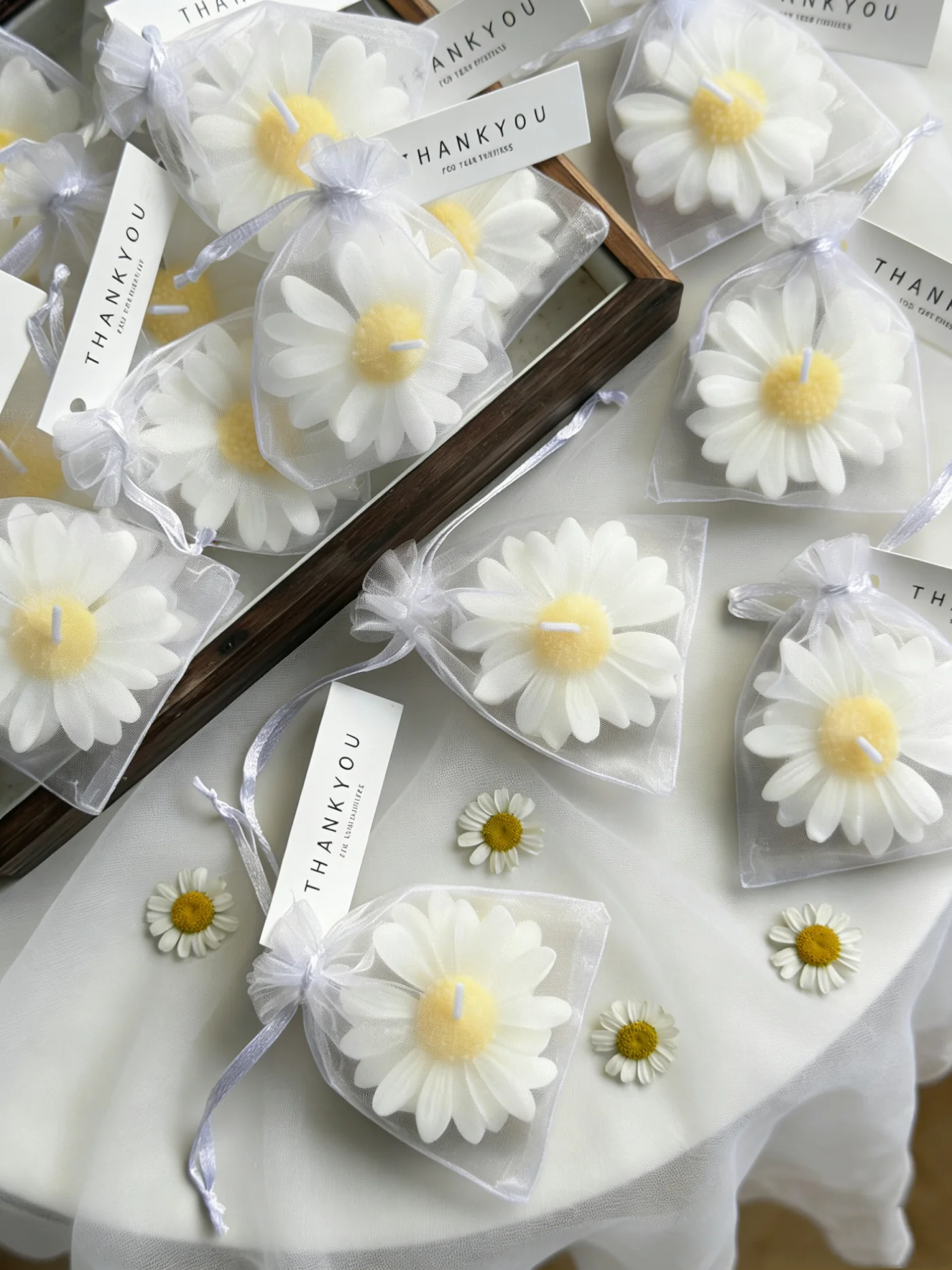 yes1pc/5pcs/10pcs Daisy Shaped - Home Fragrance Scented Candle ulasan dan harga