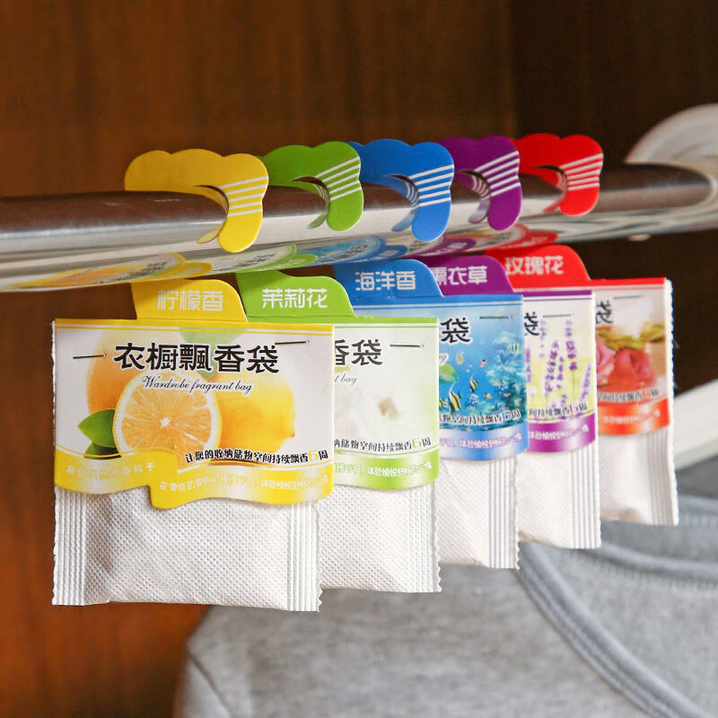 5pcs Wardrobe Fragrance Sachet - Home Fragrance Logo ulasan dan harga