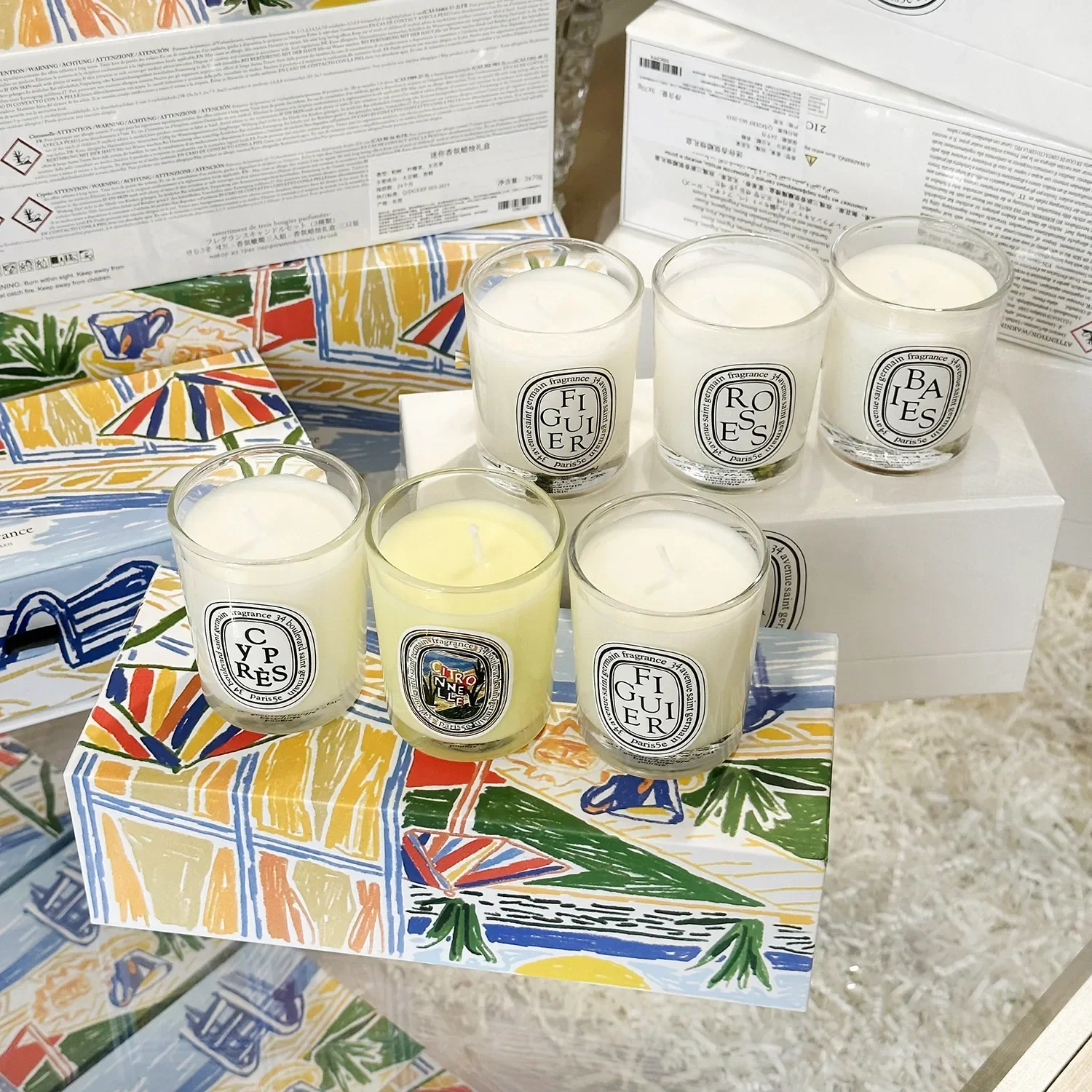 Aromatherapy Candle Natural Pl - Home Fragrance In French ulasan dan harga