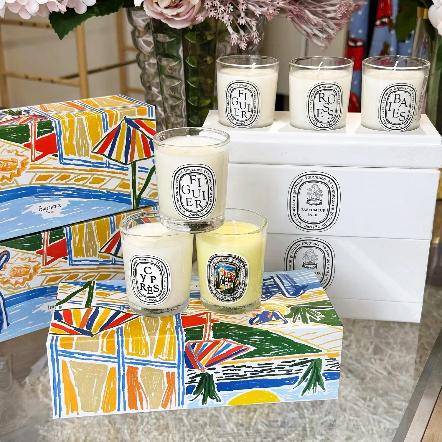 Aromatherapy Candle Natural Pl - Home Fragrance In French ulasan dan harga
