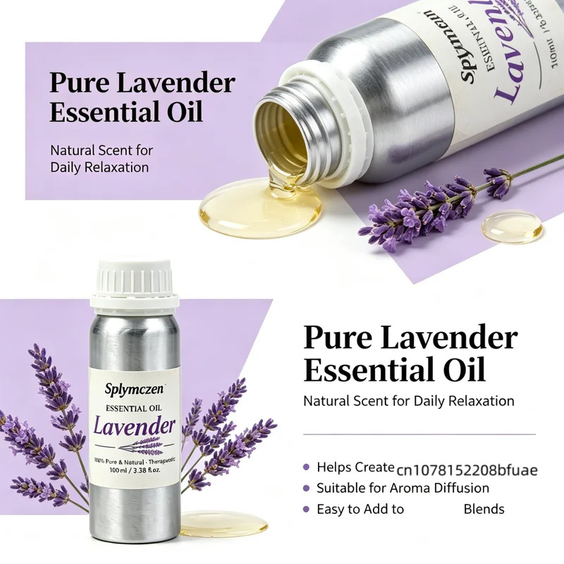100ml Pure Natural Lavender Ar - Home Fragrance Natural ulasan dan harga