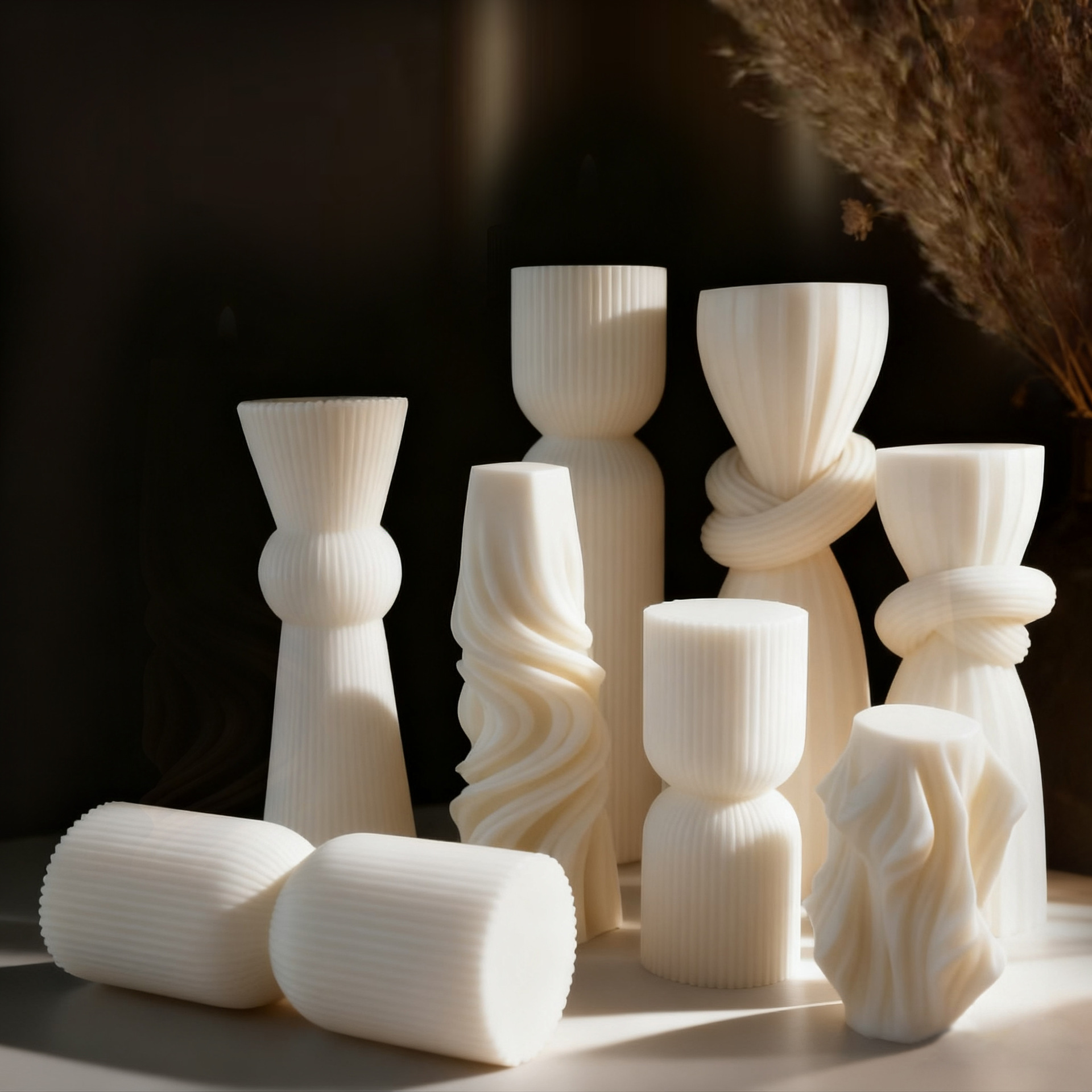 Nordic Minimalist White Scente - Home Fragrance Scented Candle ulasan dan harga