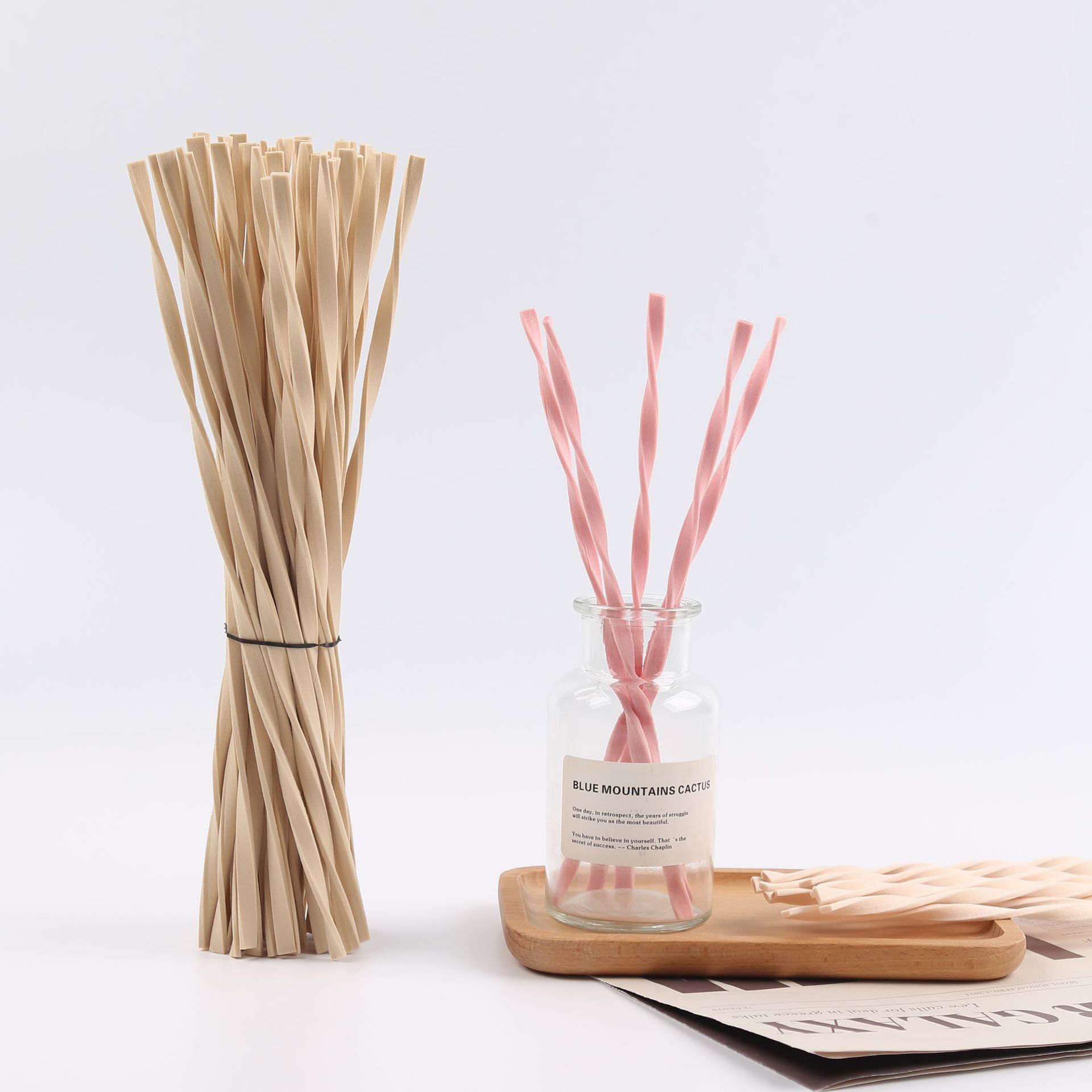 10pcs L30cm Pink/Wood Color Re - Home Fragrance London ulasan dan harga