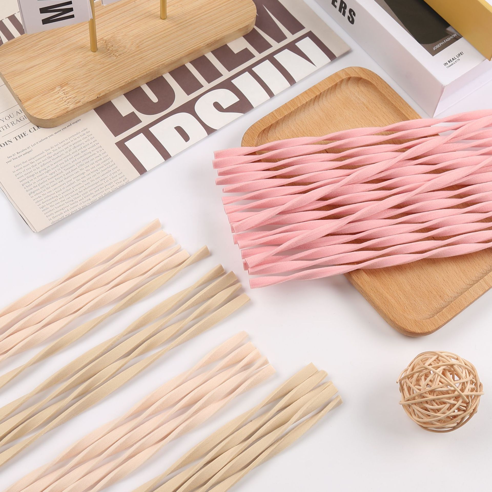 10pcs L30cm Pink/Wood Color Re - Home Fragrance London ulasan dan harga