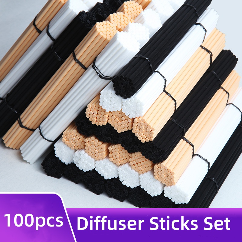 100Pcs Reed Diffuser Sticks Se - Home Fragrance London ulasan dan harga