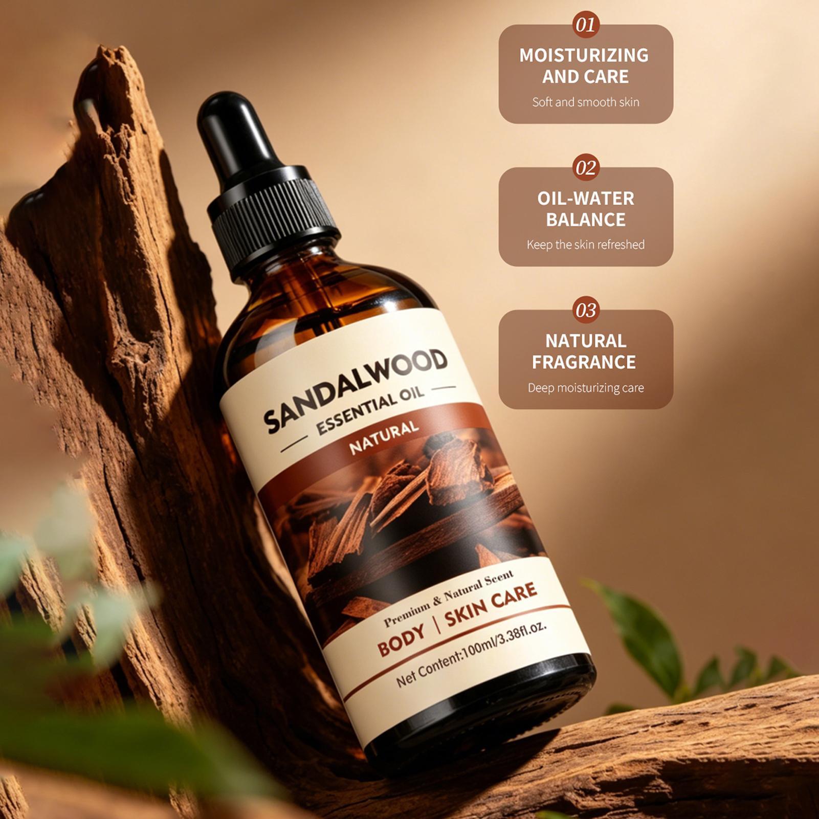 Sandalwood Fragrance Oil 100ml - Home Fragrance Aromatherapy ulasan dan harga