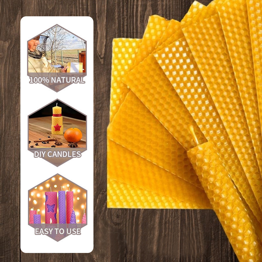 10/20/30pcs Natural Beeswax Sh - Home Fragrance Gift Set ulasan dan harga