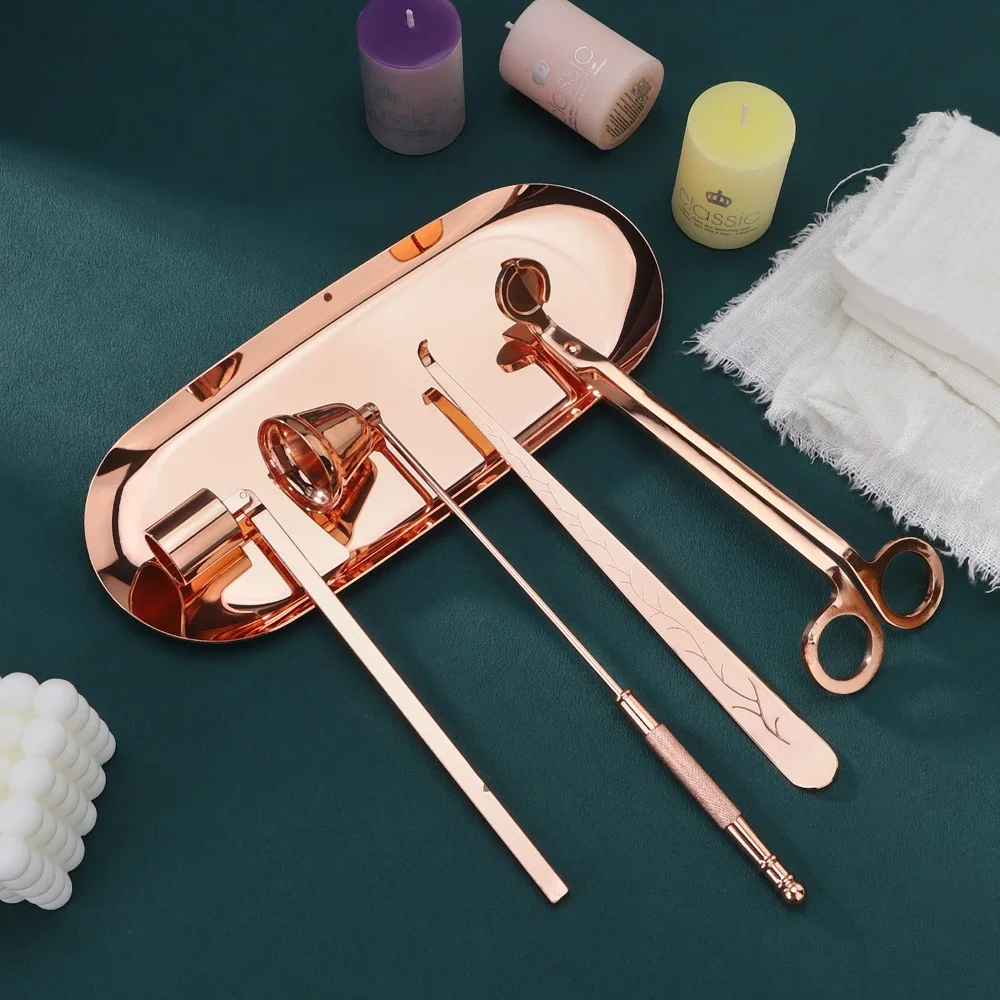 5-1 Candle Care Kit Stainless  - Home Fragrance Gift Set ulasan dan harga