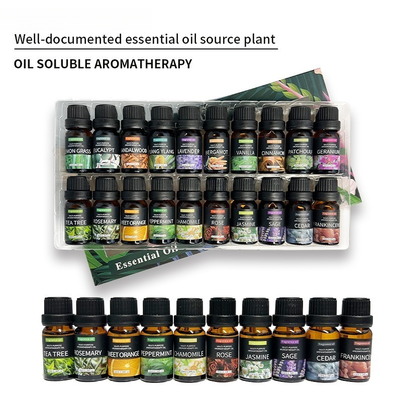 20 Kinds Aromatherapy Essentia - Home Fragrance Natural ulasan dan harga