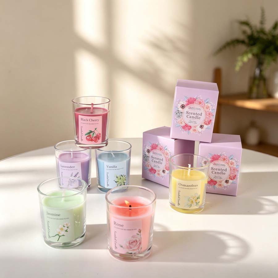 Aromatherapy Scented Candle Gi - Home Fragrance Gift Set ulasan dan harga