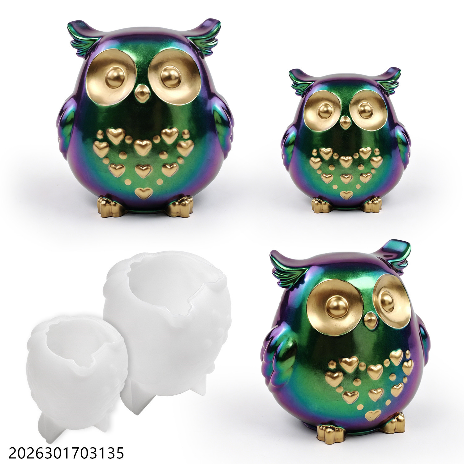 Owl Silicone Mold 3D Bird Shap - Home Fragrance Gift Set ulasan dan harga