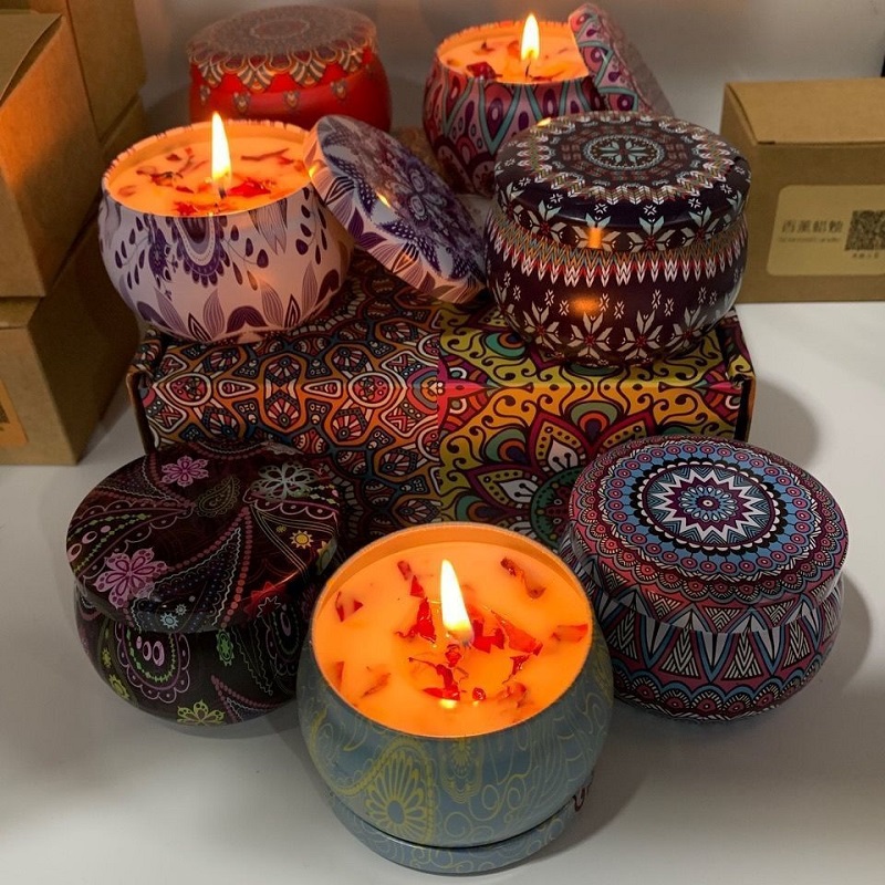 1/4PCS Vintage Scented Candles - Home Fragrance Scented Candle ulasan dan harga