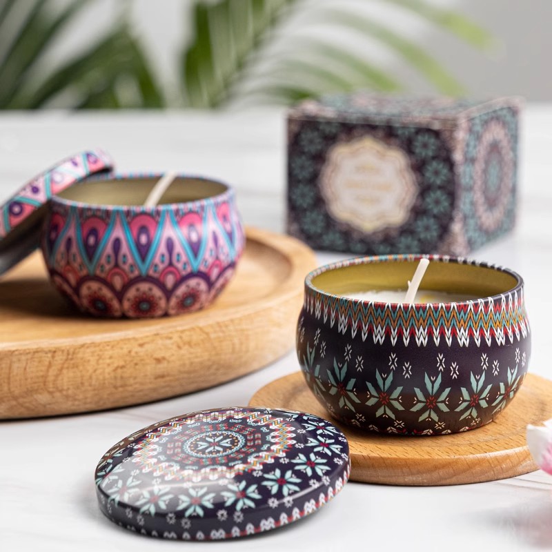 1/4PCS Vintage Scented Candles - Home Fragrance Scented Candle ulasan dan harga