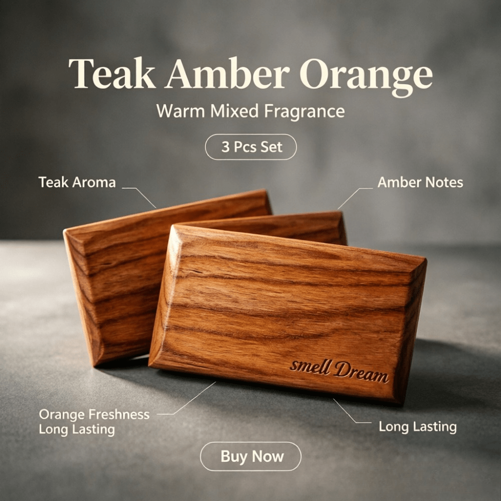 Car Air Freshener Teak Amber O - Home Fragrance Logo ulasan dan harga